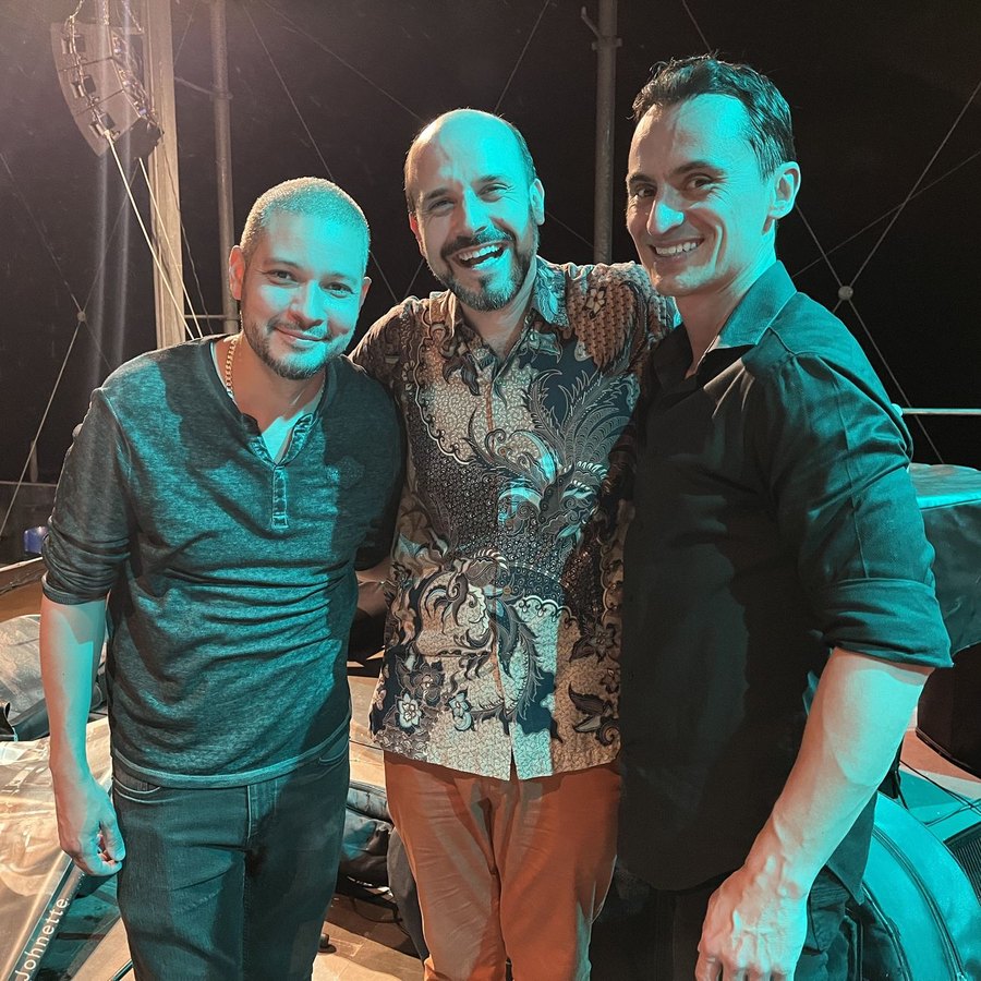 Claude Diallo, Luques Curtis and Túpac Mantilla in Italy, 2025