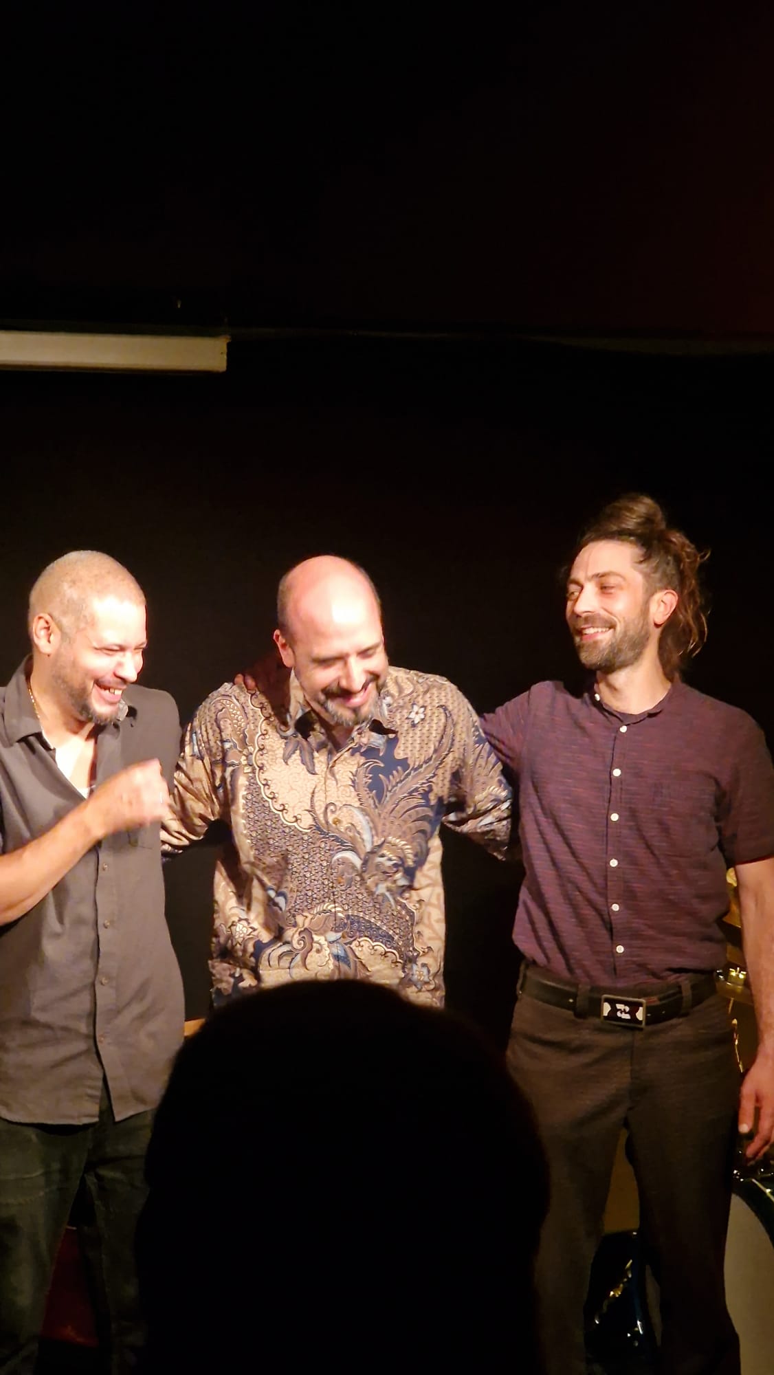 Claude Diallo, Luques Curtis and Andy Bauer