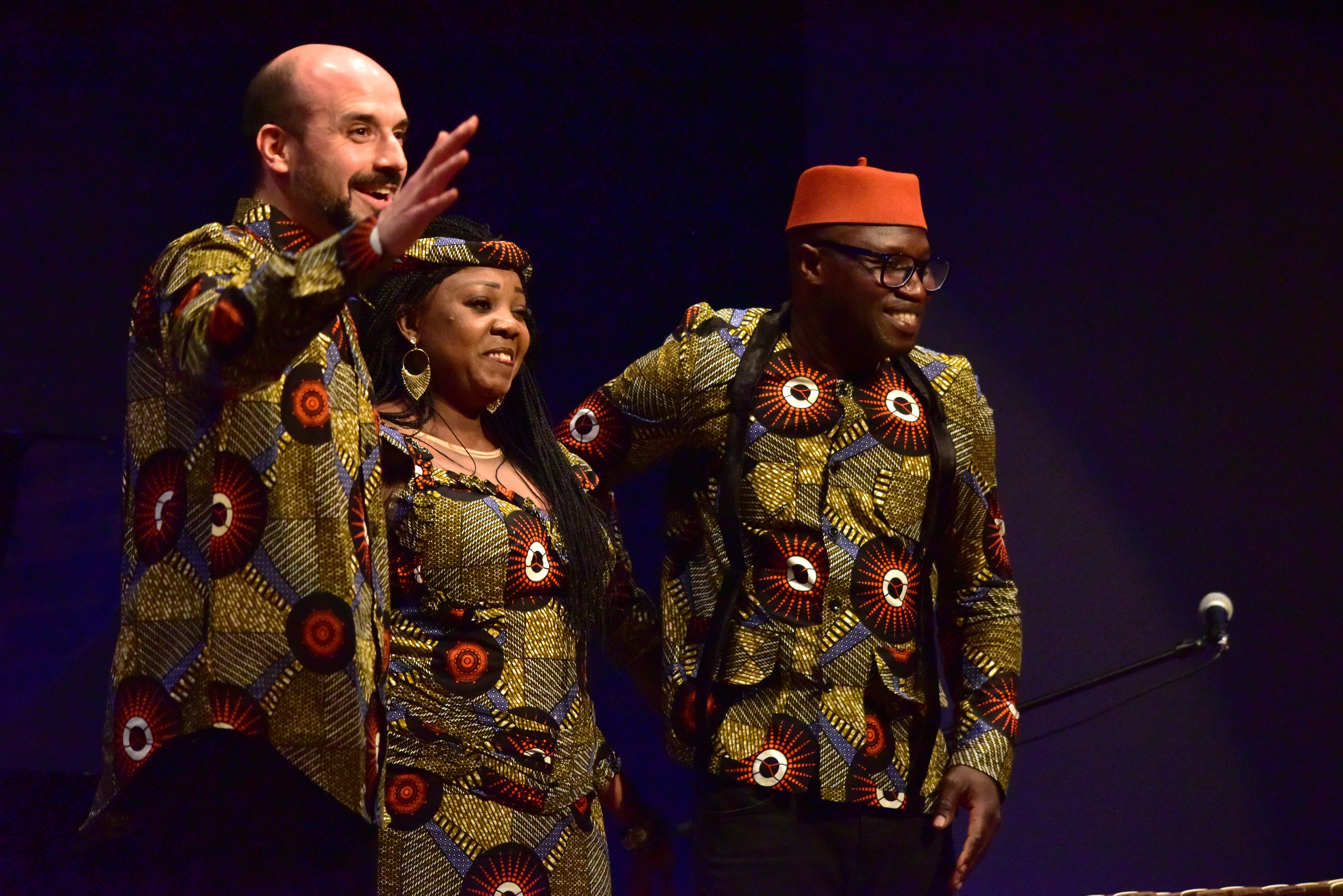 Claude Diallo and Djiby Diabate in concert
