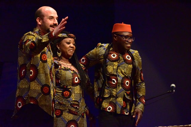 Claude Diallo and Djiby Diabate in concert