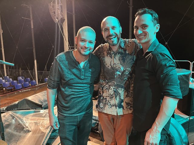 Claude Diallo, Luques Curtis and Túpac Mantilla in Italy, 2025