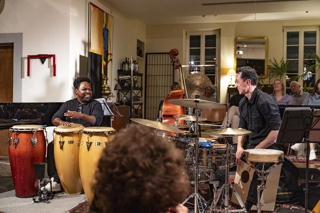 Keisel Jiménez and Túpac Mantilla in concert